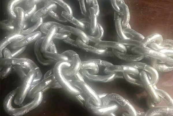 镀锌无档锚链Galvanized anchorless chain