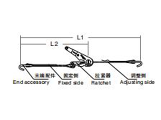 RA25捆绑带RA25 ratchet tie downs